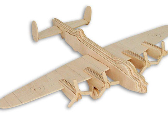 Lancaster Bomber Plywood Model Kit by Quay Imports - P320