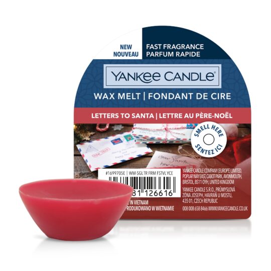 Letters To Santa Single Wax Melt by Yankee Candle - 1632016E