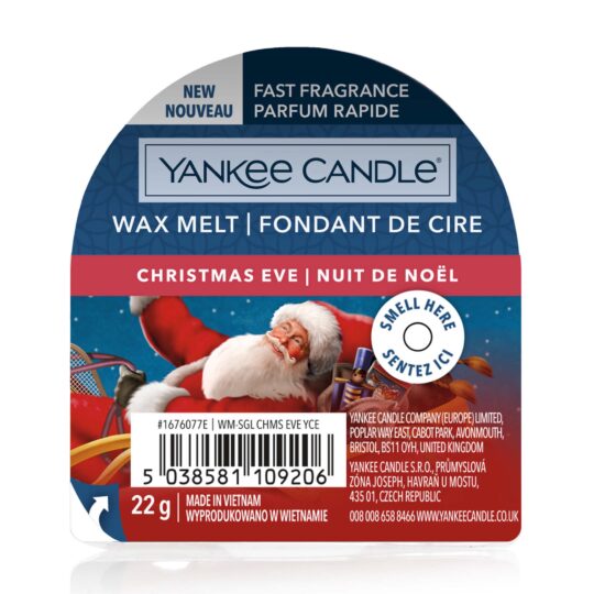 Christmas Eve Single Wax Melt by Yankee Candle - 1676077E