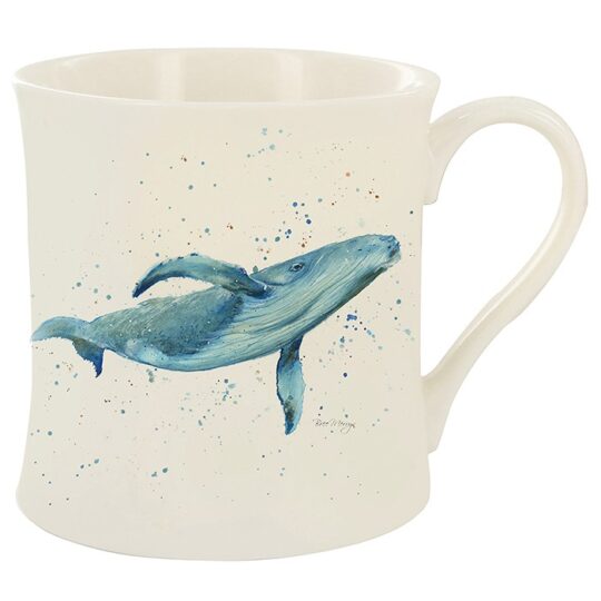 Bree Merryn Wilfred Whale China Mug by Bree Merryn - BR0290