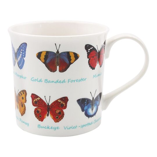 Collection Butterflies China Mug from The Leonardo Collection - LP95171