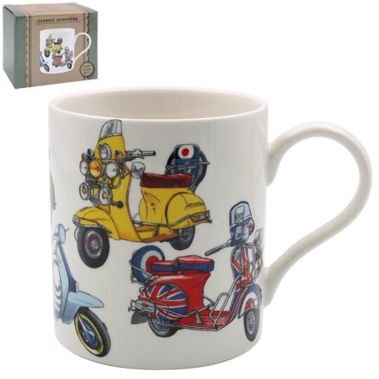 Classic Scooters China Mug from The Leonardo Collection - LP99878
