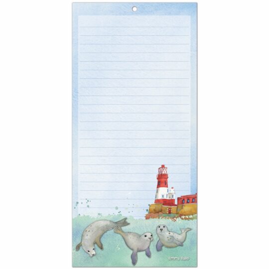 Swimming Seals Magnetic Notepad by Emma Ball - NP95