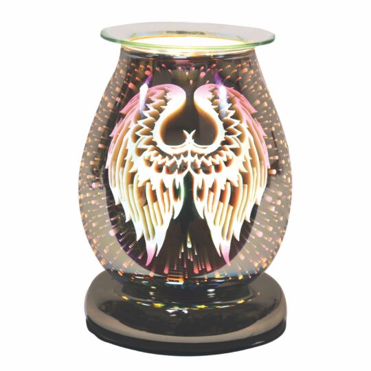 3D Angel Wings Aroma Electric Wax Melt Burner by Aromatize - AR1675