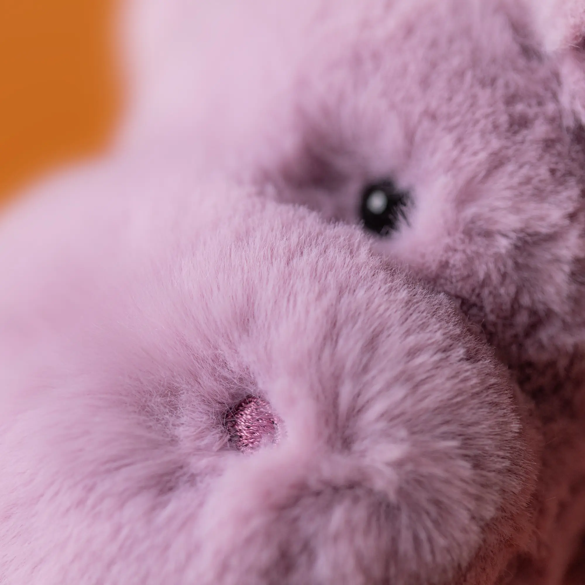 Jellycat Tiny Smudge Hippo Lilla - Peluche Originale, Nuovo Con Etichette