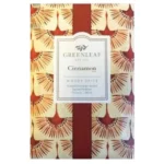 Front view of Greenleaf Cinnamon Scented Sachet on a white background.