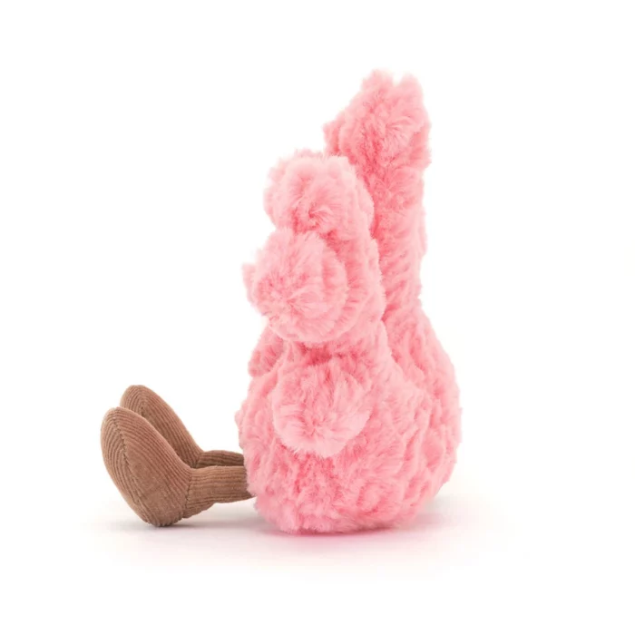 Side view of the Jellycat Amuseable Coral highlighting the depth of its soft coral branches.