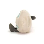 Side view of the Jellycat Amuseable Sports Surfboard highlighting its padded body, leash detail, and soft texture.