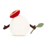Rear view of the Jellycat Amuseable Mozzarella.
