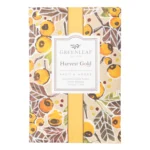 Front view of Greenleaf Harvest Gold Scented Sachet on a white background.